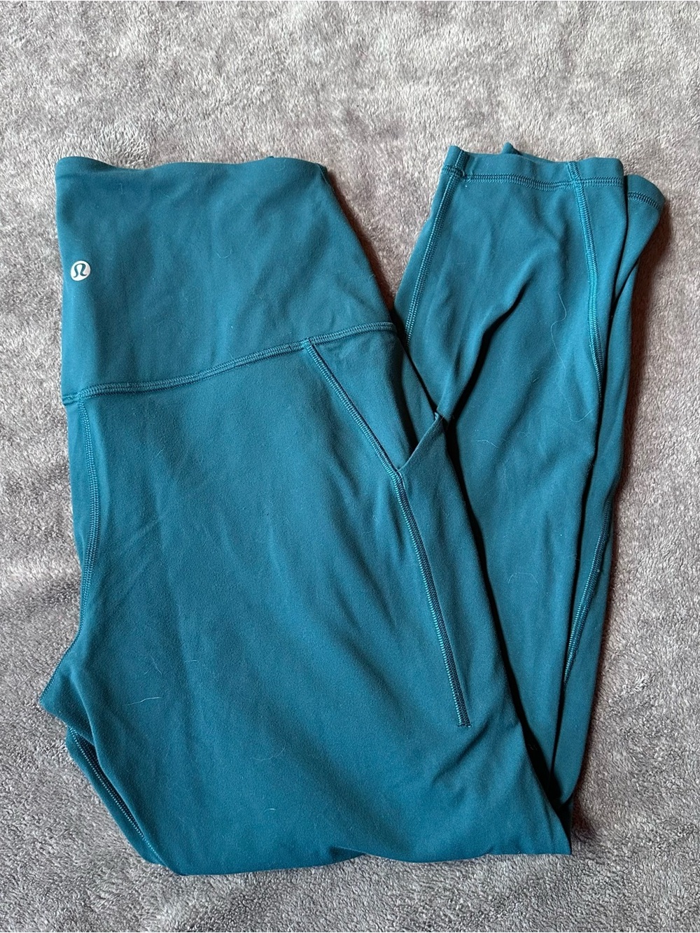 Lululemon Teal High-Rise Leggings Size 10